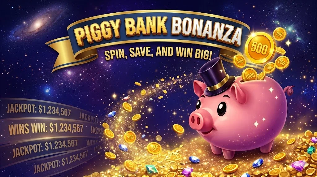 Piggy Bank Features and Bonuses banner